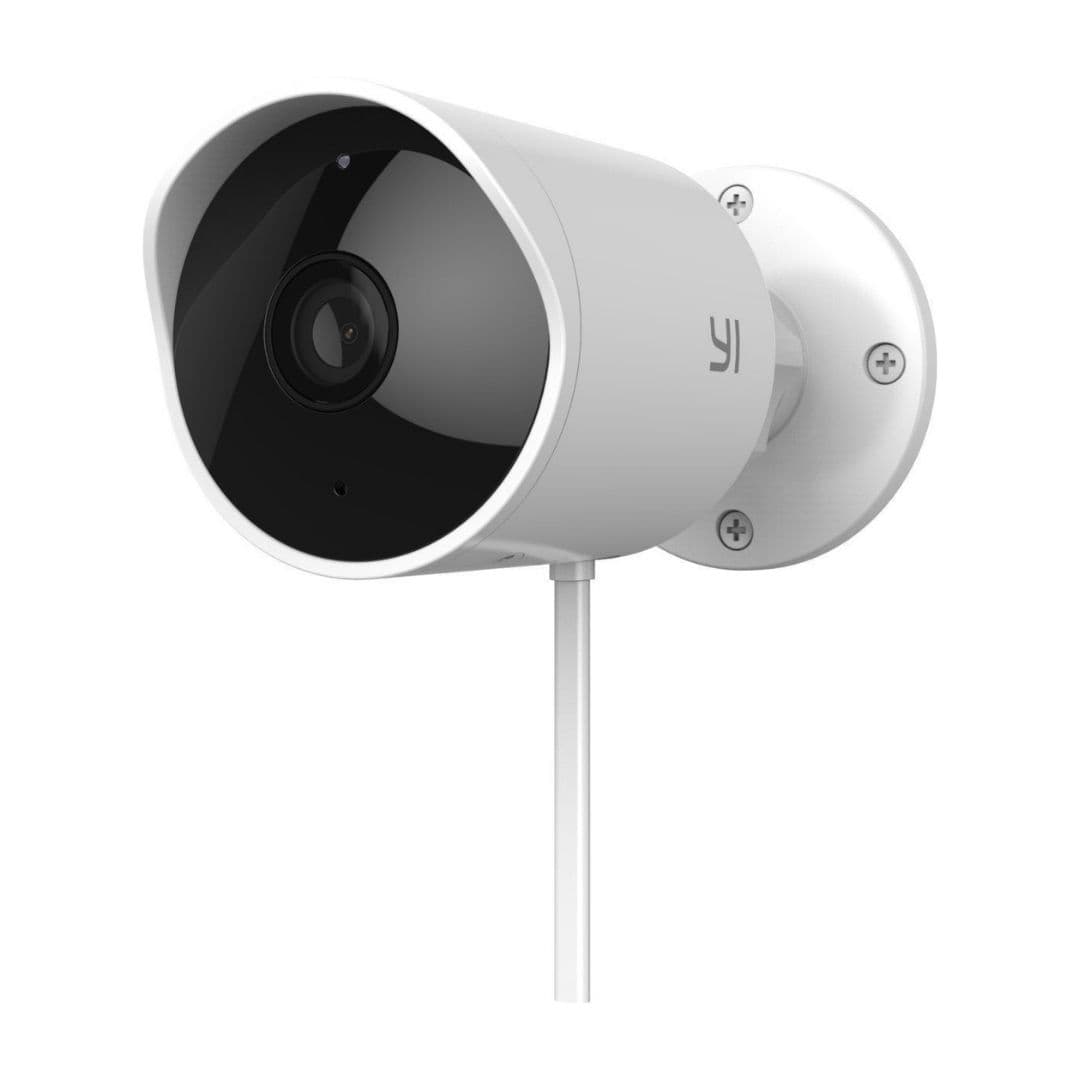 Camera de Sécurité et de Surveillance IP YI avec Détecteur de Mouvement Audio Bidirectionnel et Vision Nocturne 1080p, Garantie 1 Mois